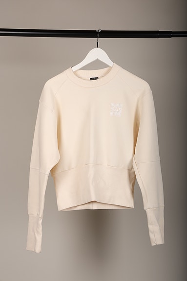 Naisten Adidas x Karlie Kloss -lyhyt collegepaita, koko M