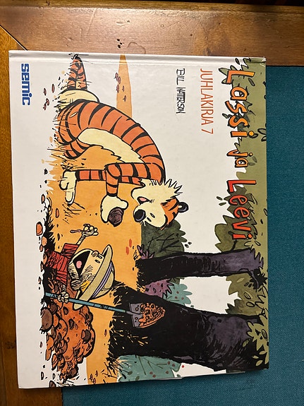 Lassi ja Leevi juhlakirja 7 sarjakuva-albumi ISBN 951-876-582-0