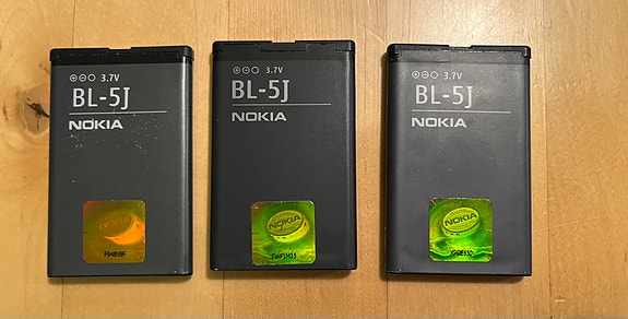 Nokia BL-5J puhelinakku x3