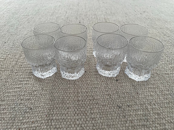 Iittala Aslak whiskey-lasit 8kpl