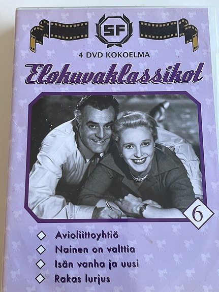 Elokuva Klassikot 4 Dvd SF Kokoelma. Voidaan postittaa