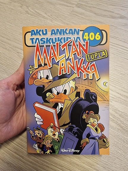Aku Ankan taskukirja Maltan Ankka 406