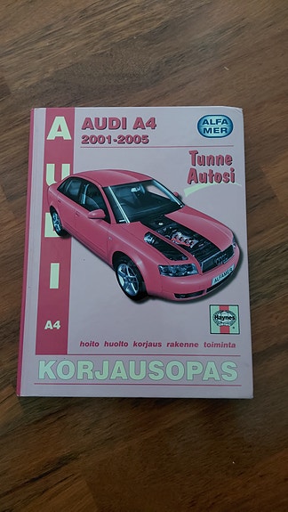 Audi A4 B6 korjausopas suomeksi