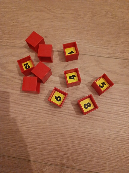Numeropalikat 1-9