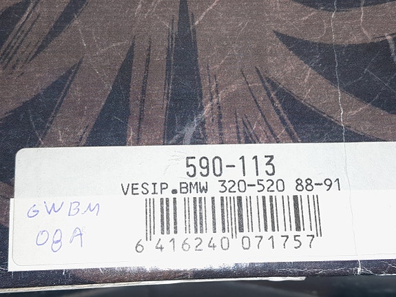 BMW 3 , 5 , Z1 vesipumppu