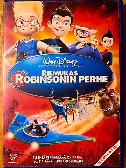 Riemukas Robinsonin perhe DVD