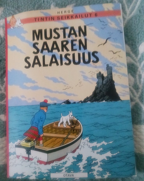 TINTIN SEIKKAILU 6 MUSTAN SAAREN SALAISUUS