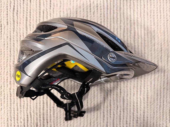Troy Lee A2 MIPS hopea/harmaa mtb kypärä S 54-56 cm