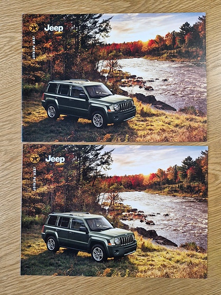 Jeep Patriot -esite 2007