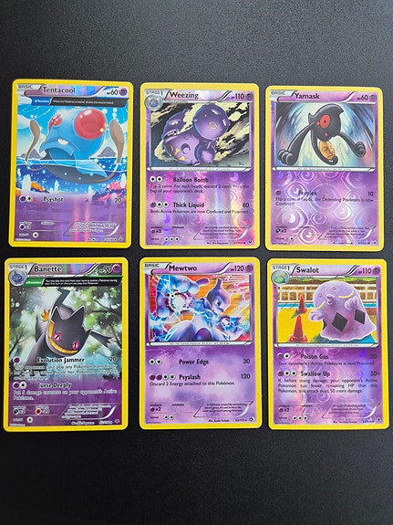 Pokemon holo ja reverse holot