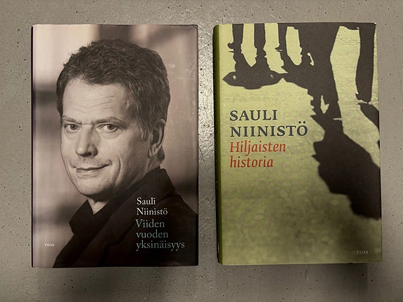 Sauli Niinistö kirja 2kpl
