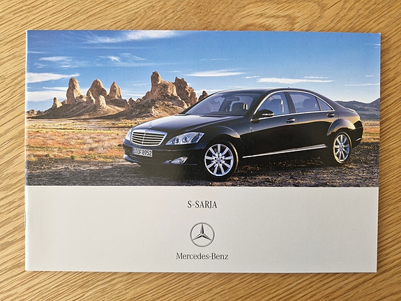 Mercedes-Benz S-sarja -esite 2006