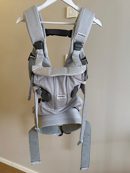 Babybjörn One Air kantoreppu harmaa mesh