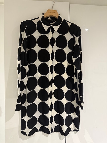 Marimekko Tyyri Pienet Kivet silkkitunika
