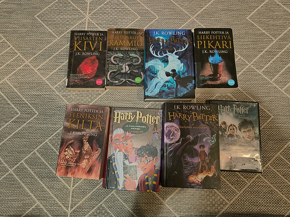 J. K. Rowlingin Harry Potter -kirjasarja suomeksi