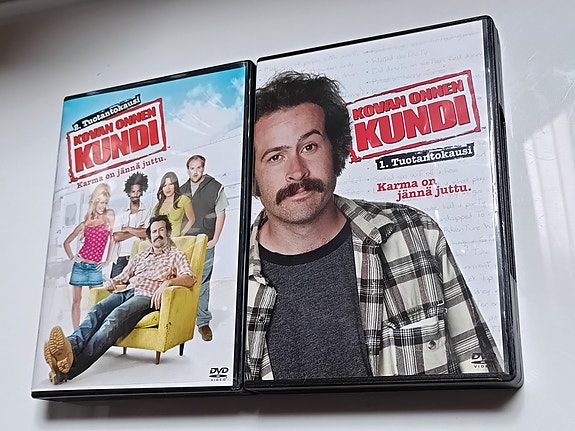 Kovan onnen kundi -tuotantokaudet