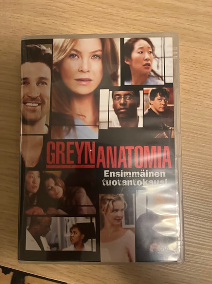 Greyn anatomia ensimmäinen tuotantokausi DVD