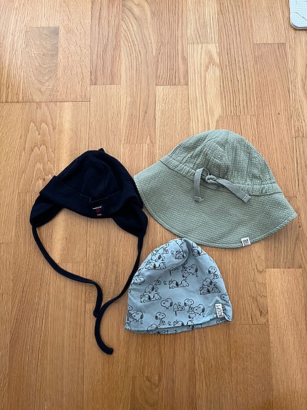 Liewood, Polarn O. Pyret ja H&M Kevät/Kesä 3 kpl hattusetti