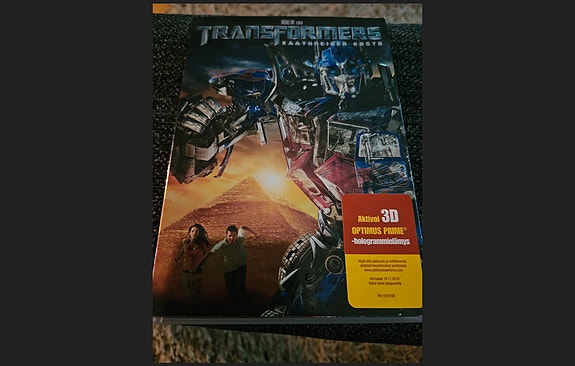 Transformers Kaatuneiden kosto DVD-elokuva