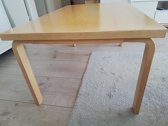 Artek Alvar Aalto sohvapöytä koivu