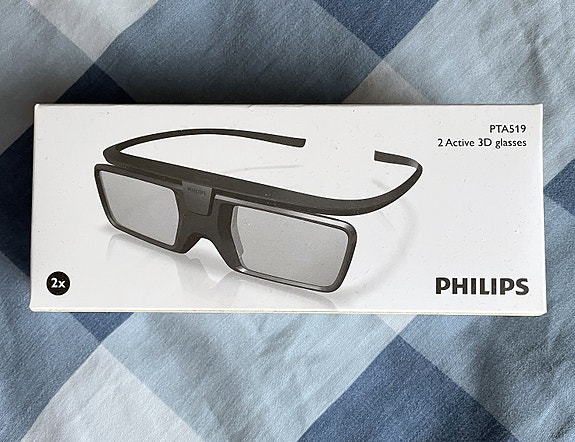 Philips PTA519 3D lasit