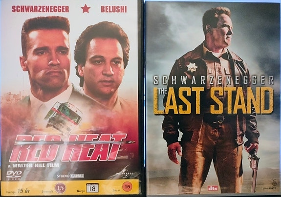 Punainen vaara ja Last stand dvd