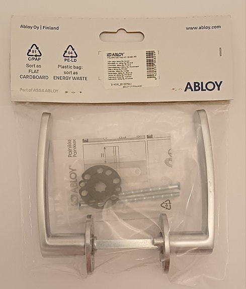 Abloy Polar 6/007 - ulko-oven kahva / kahvoja
