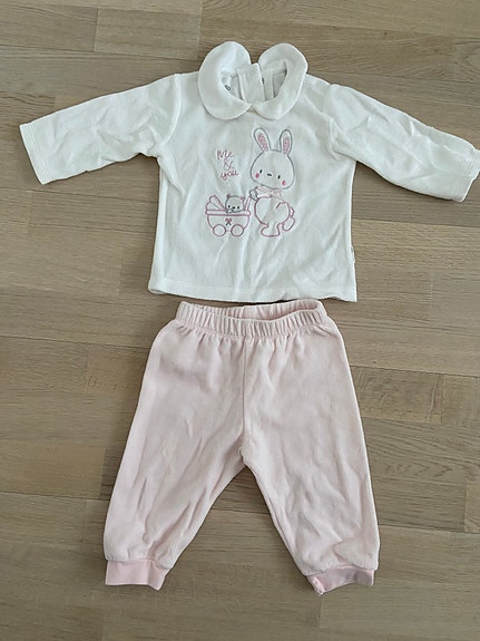 Pupu velour setti koko 68/74