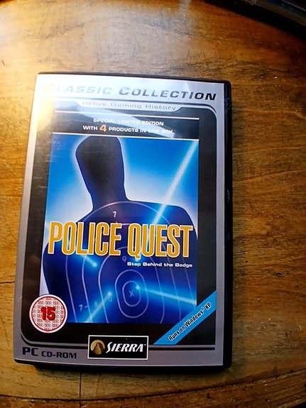 Police Quest: Step Behind the Badge PC CD-ROM