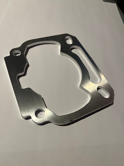Aprilia RS/MX/SX/RX 125 Rotax 122/123 sylinterin koropala 5mm