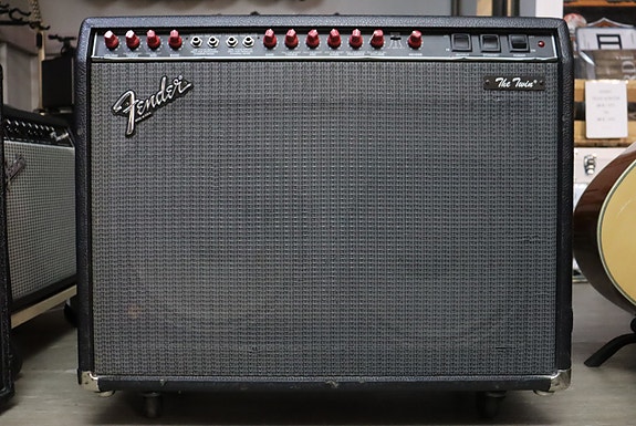 Fender The Twin 100w Red Knobs 2x12" putkivahvistin