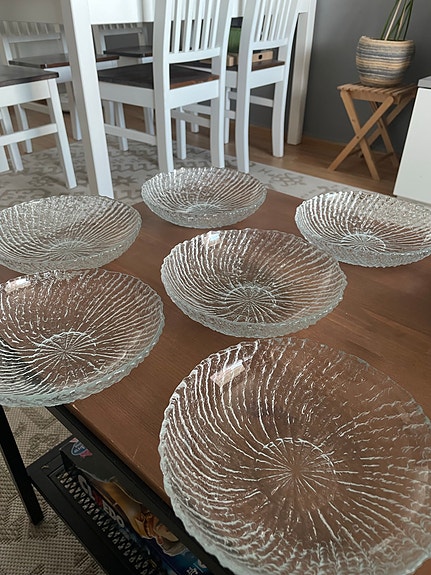 Riihimäen lasi Kehrä kulhot 16.5cm