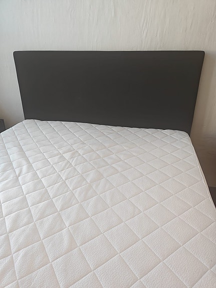 Isku parisänky, pääty ja petauspatja (leveys 160 cm)
