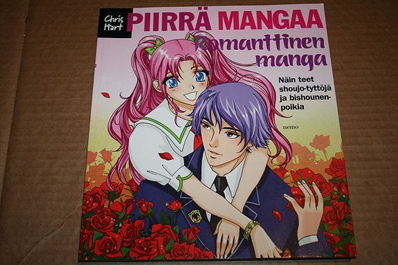 Christopher Hart: Piirrä Mangaa, romanttinen manga