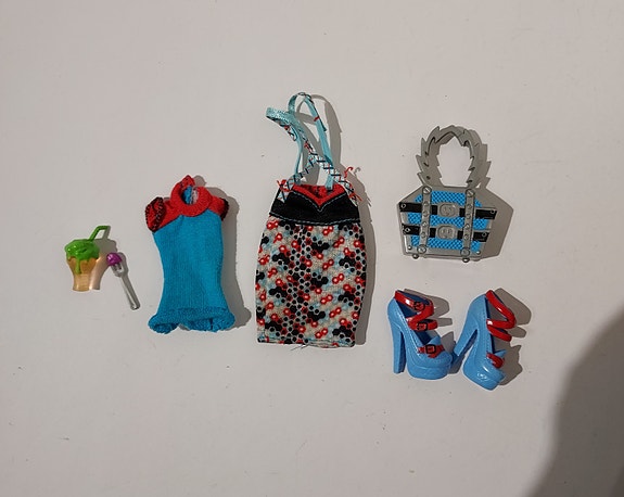Monster High G1 Fashion Pack Frankie Stein