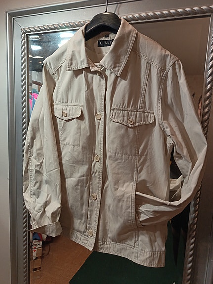 Unisex-puuvilla takki kokoXL
