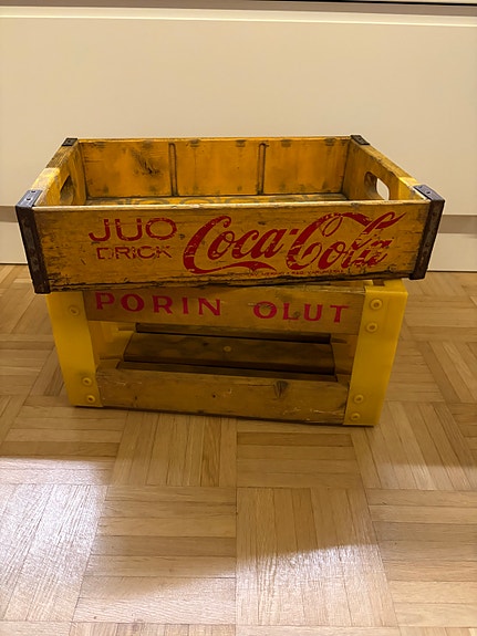 Coca cola kori ja olutkori