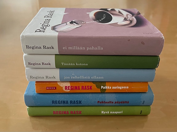 Regina Rask kirjasarja - 6 kpl