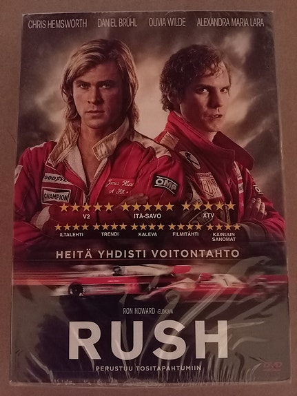 Rush (2013) (Uusi) (Slipcover) (Suomijulkaisu) DVD
