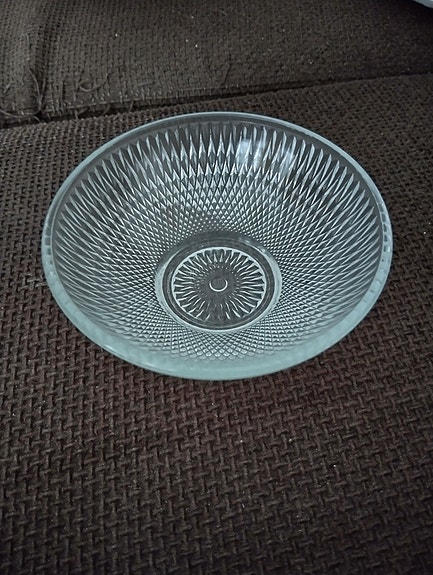 Riihimäen lasin barokki kulho 12cm