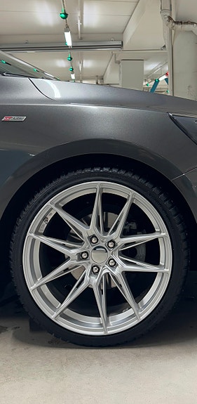 Haxer 19” 5x108 wheels with winter tires