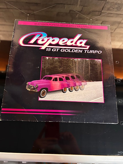 Popeda 15 GT Golden Turbo vinyylilevy