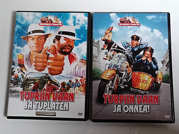 Bud Spencer ja Terence Hill DVD-elokuvat