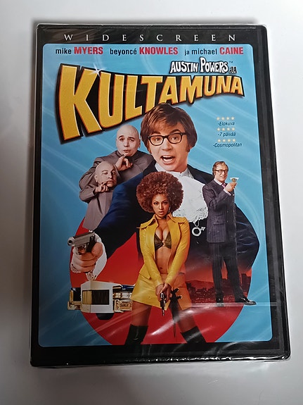 Austin Powers Kultamuna DVD-elokuva