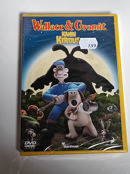 Wallace & Gromit Kanin kirous DVD-elokuva