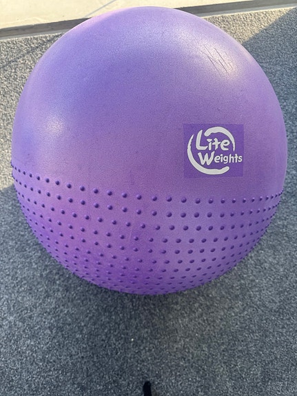 Lite Weights jumppallo 60 cm, violetti