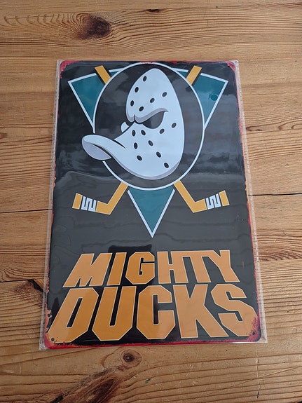 mighty ducks kyltti / Anaheim