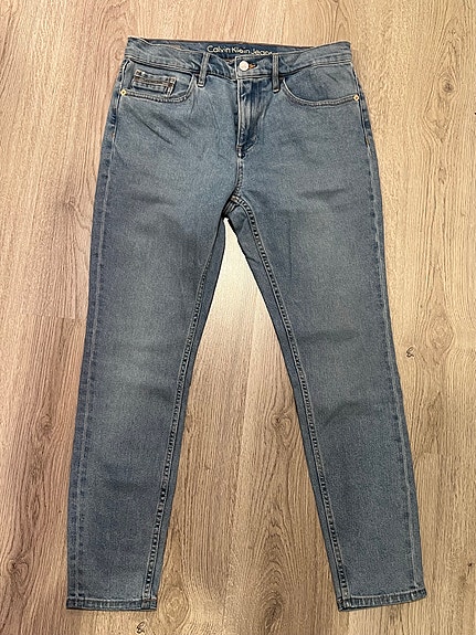 Calvin Klein skinny high rise farkut W29 / koko 36
