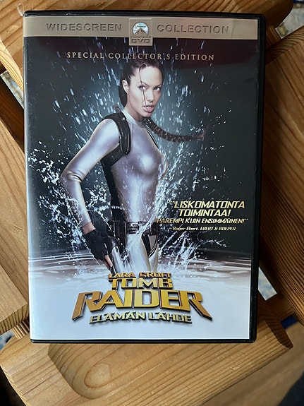 Lara Croft Tomb Raider Elämän lähde DVD-elokuva