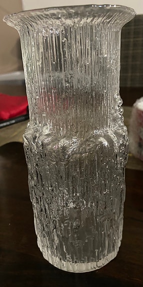 Iittala Arnica maljakko, 180mm, kirkas Design: Tapio Wirkkala. Hki